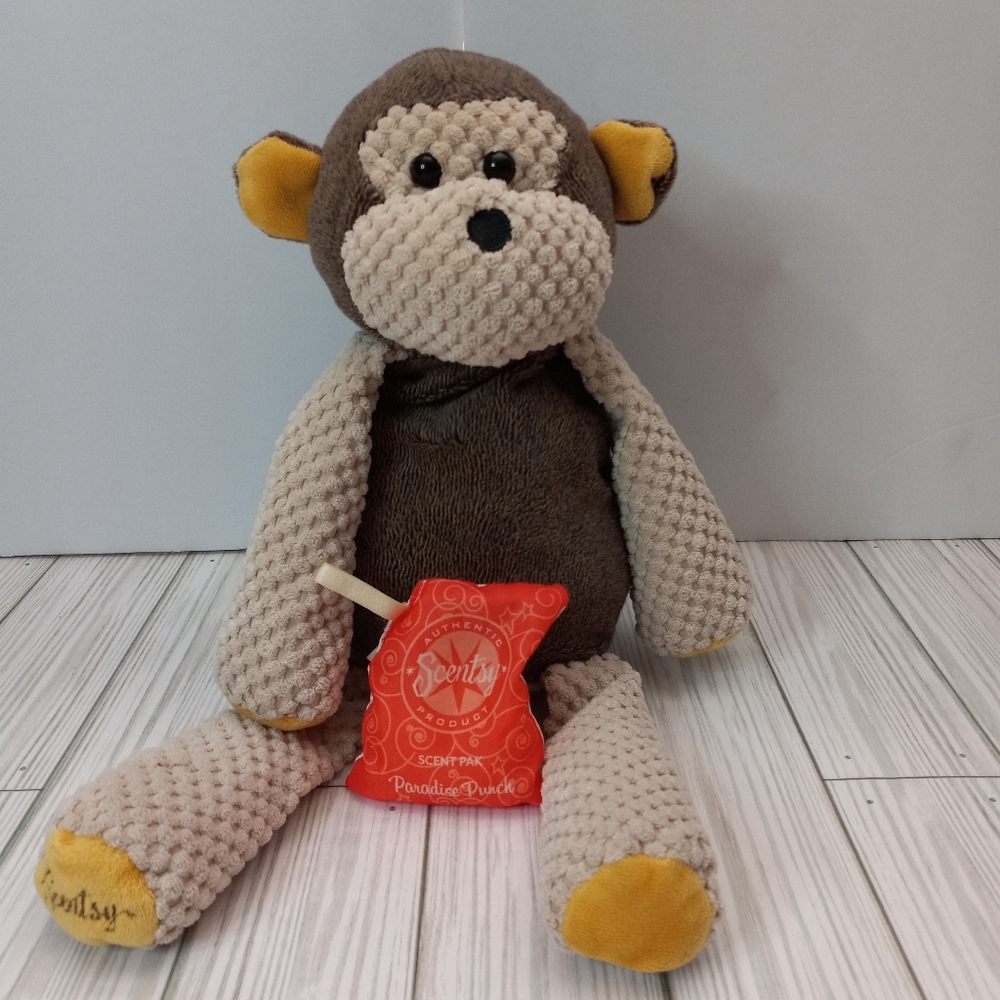 Scentsy Buddy Mollie Monkey Plush Stuffed Animal